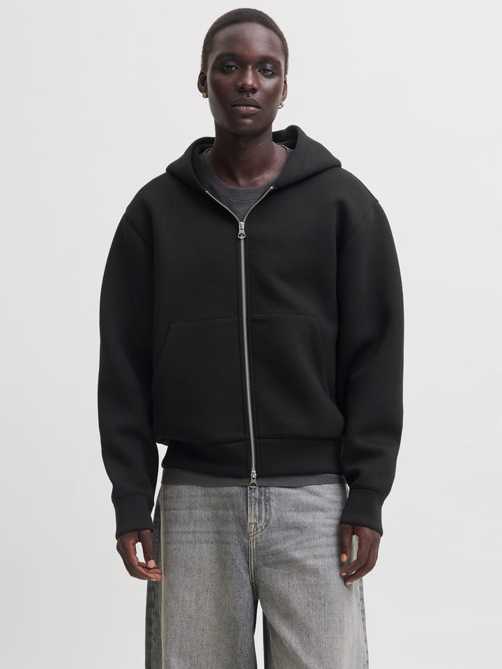 Jack & Jones 12302694 legacy vest sweat heren - zwart