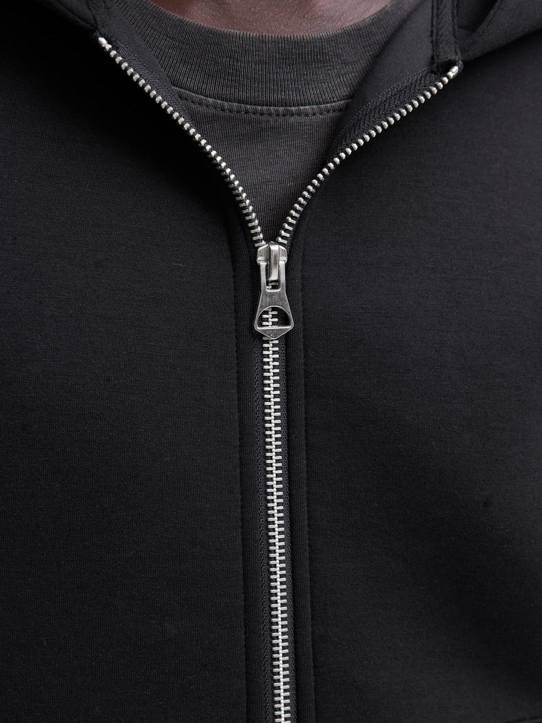 Jack & Jones 12302694 legacy vest sweat heren - zwart