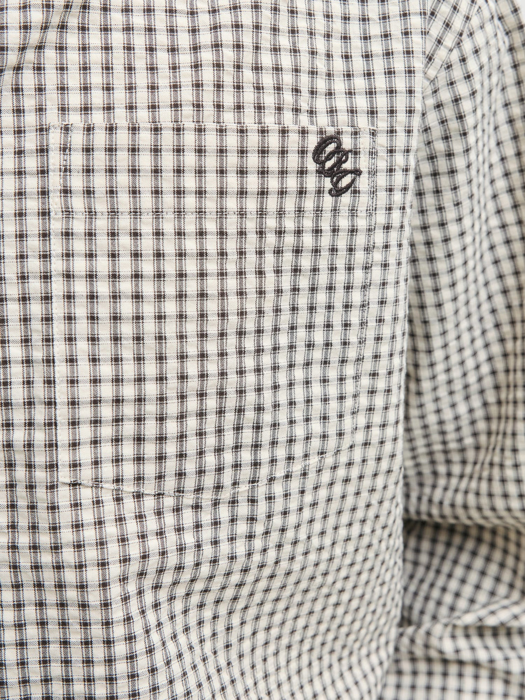 Jack &amp; Jones 12315905 Menton overhemd ecru dessin – heren