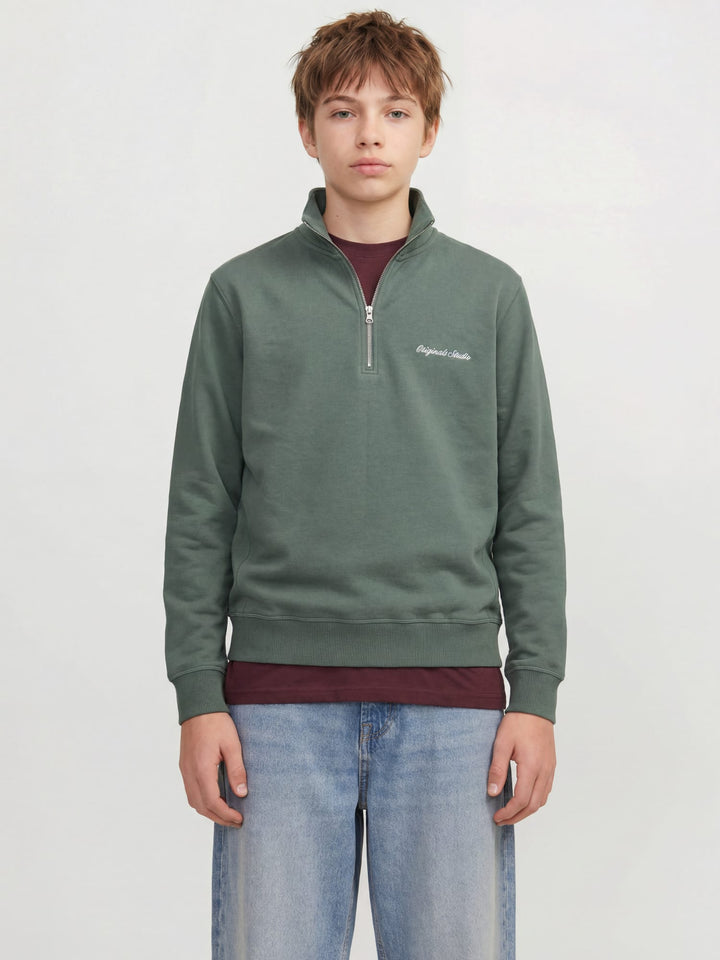 jack & jones kids Norrrebro sweater olijf – jongens