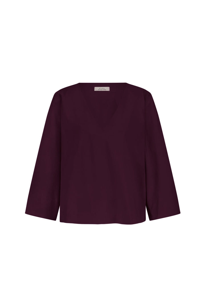 Studio Anneloes 94840 Cilou top bordeaux – dames