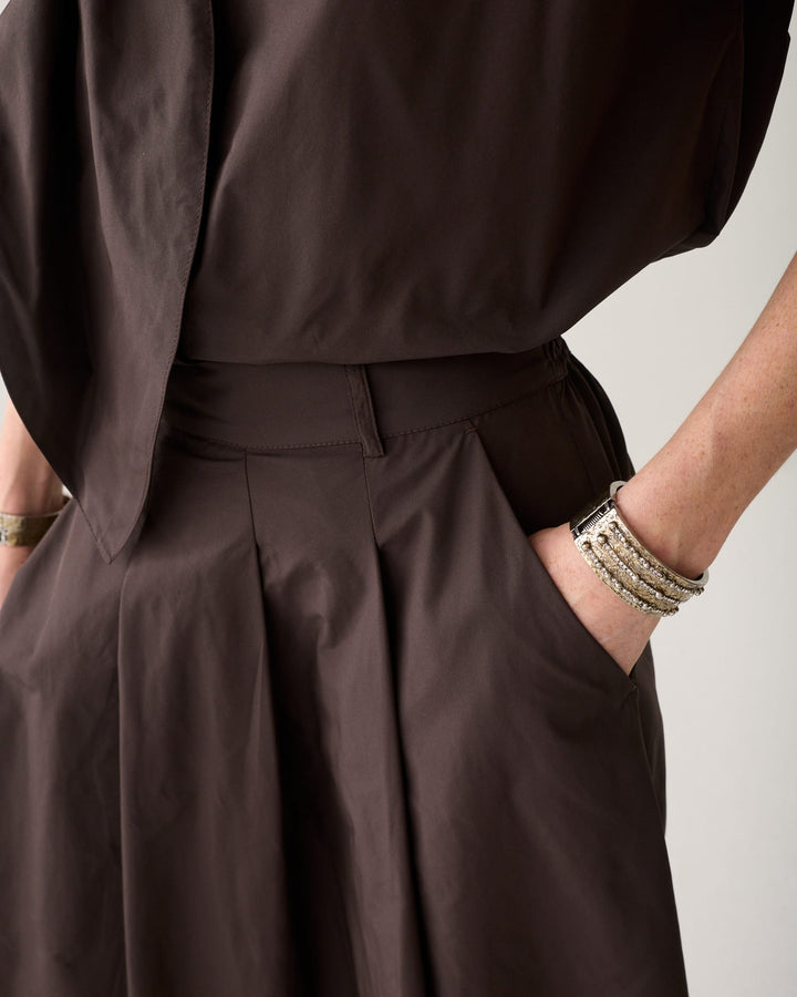 Summum maxi rok bruin – dames