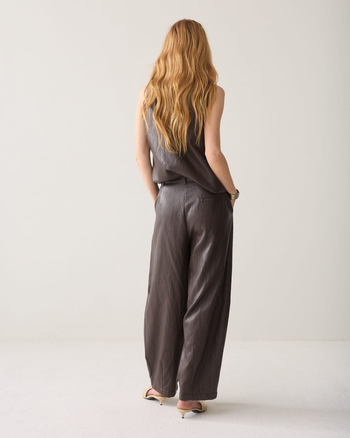 Summum 4S3043-12526 lange broek dames bruin