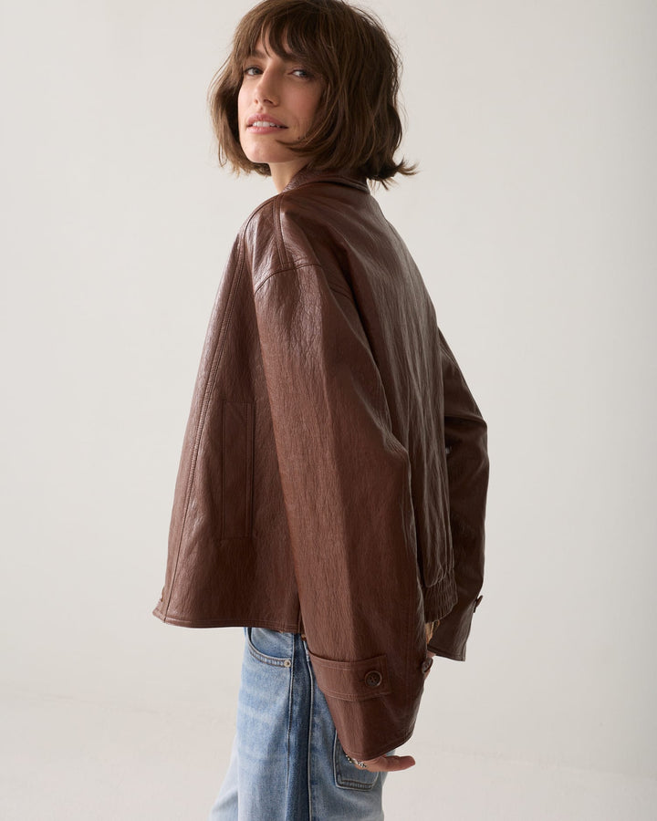 Summum jack (imitatie) leer cognac – dames