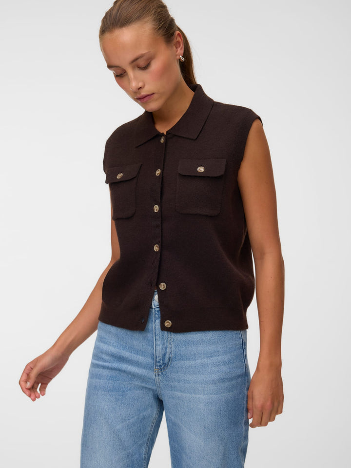 VERO MODA 10350234 Brisa spencer dames bruin
