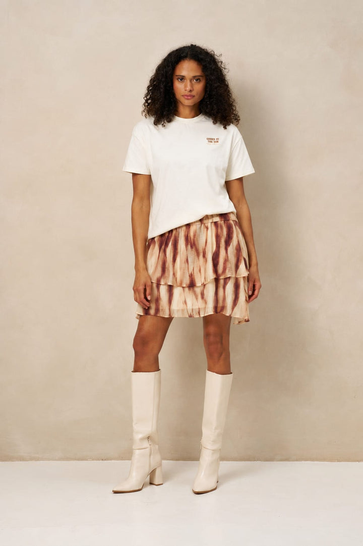 Lofty Manner RH55 T'Shirt Imma - Boxy Reg – dames - Off-white