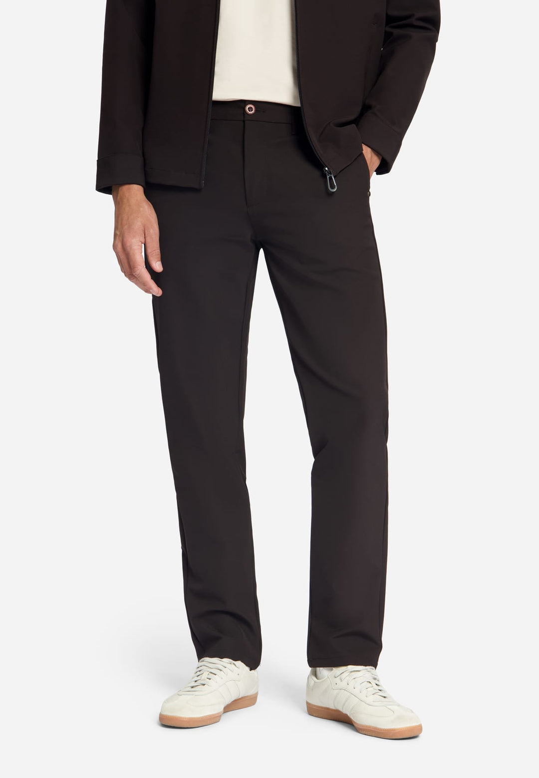 No Excess N705016 lange broek heren bruin dessin - L32