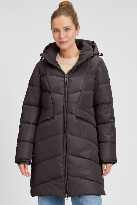 Covered L60390 Adele 4 winterjas bruin – dames