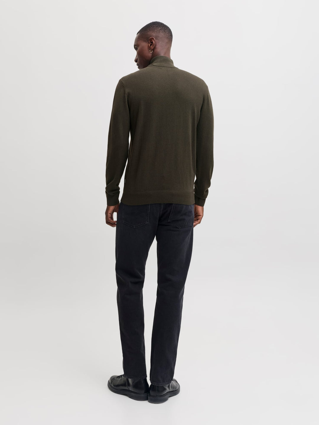 Jack &amp; Jones 12189339 Emil trui donkergroen – heren