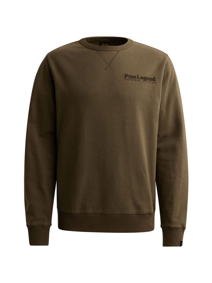 PME-Legend t-shirt l/m heren army – PSW2608441