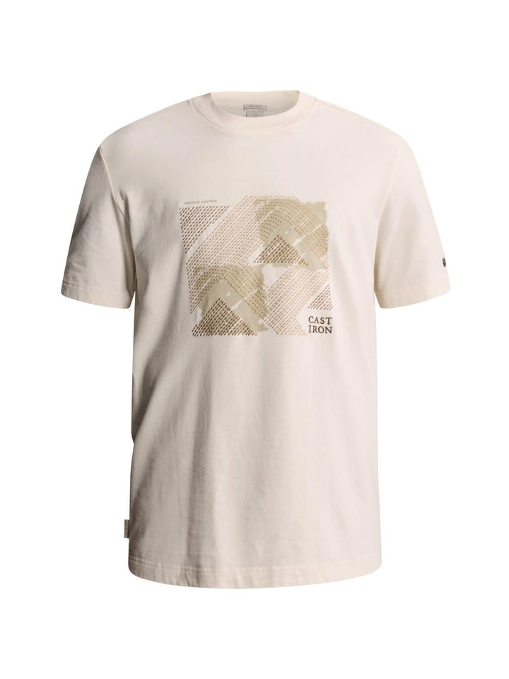 Cast Iron CTSS2609563 t-shirt off-white – heren