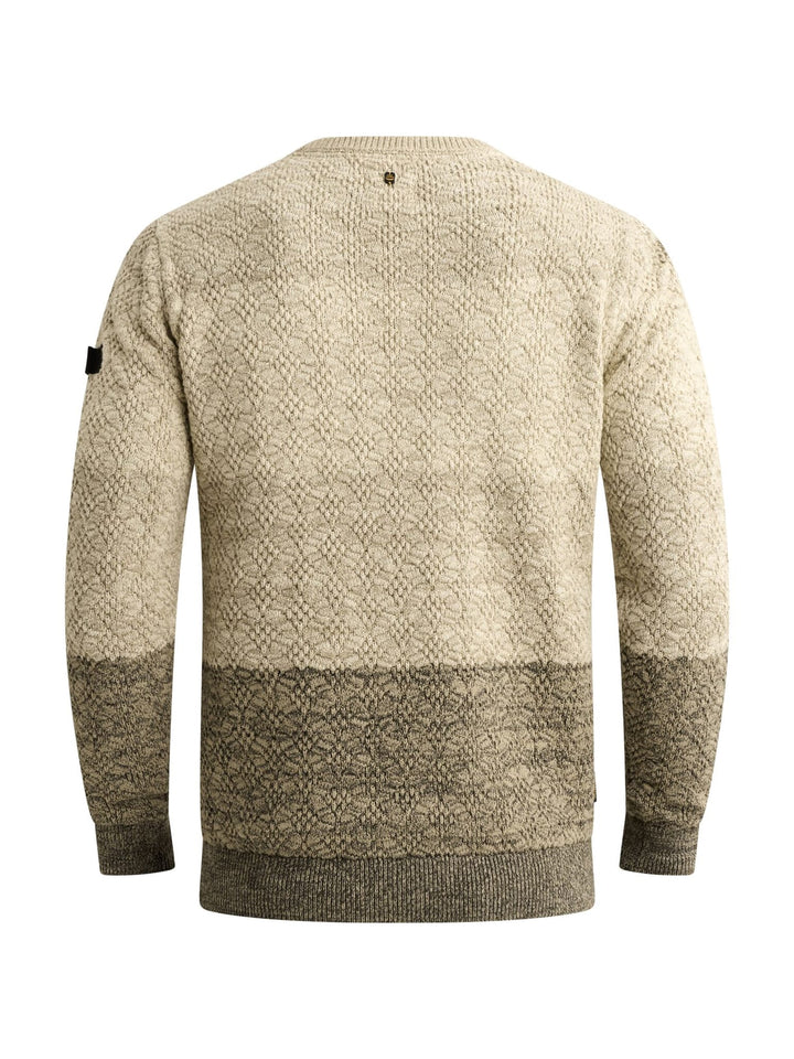 PME-Legend PKW2609334 trui heren zand dessin