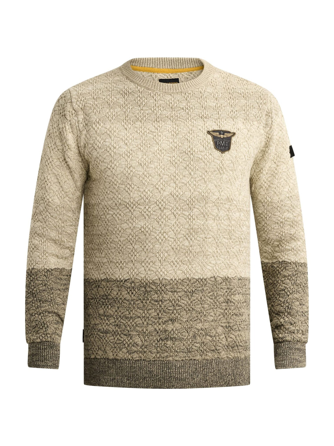PME-Legend PKW2609334 trui heren zand dessin