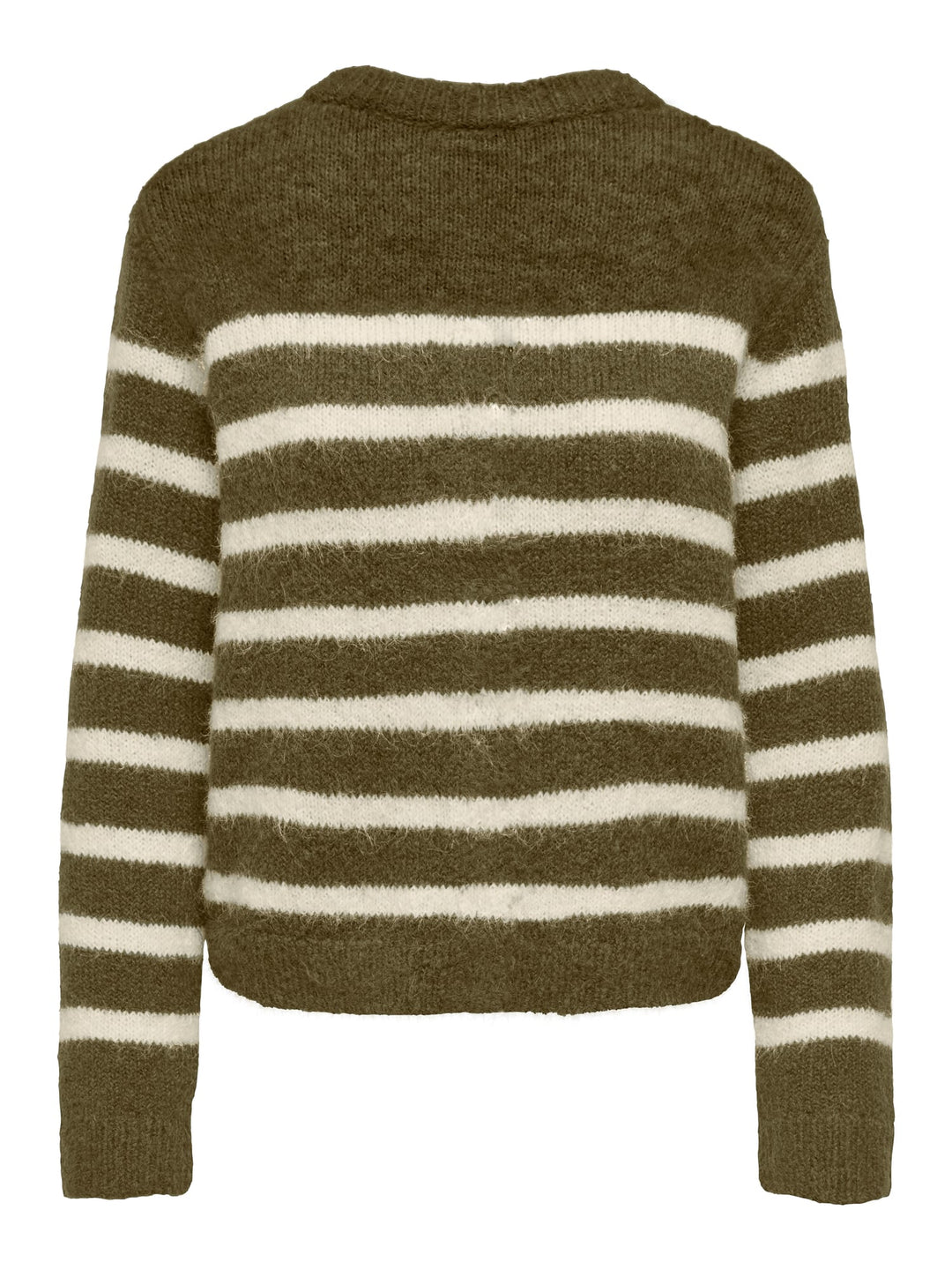 Only 15375125 Maggie vest gebreid dames groen dessin