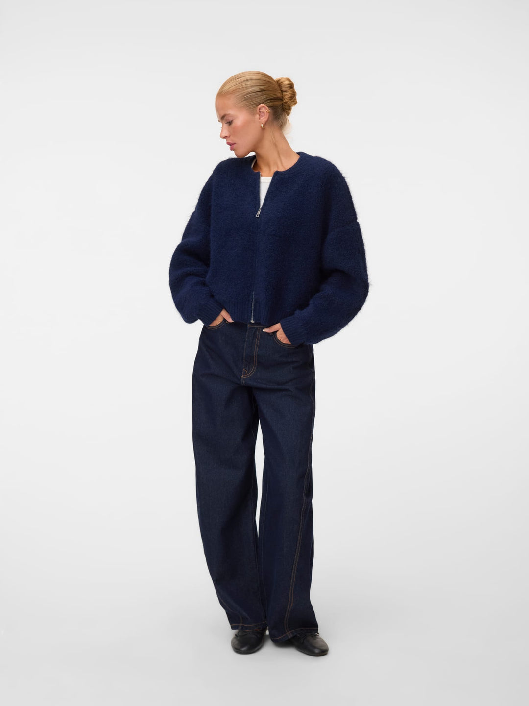 VERO MODA 10352527 Priscilla jack dames rafblauw