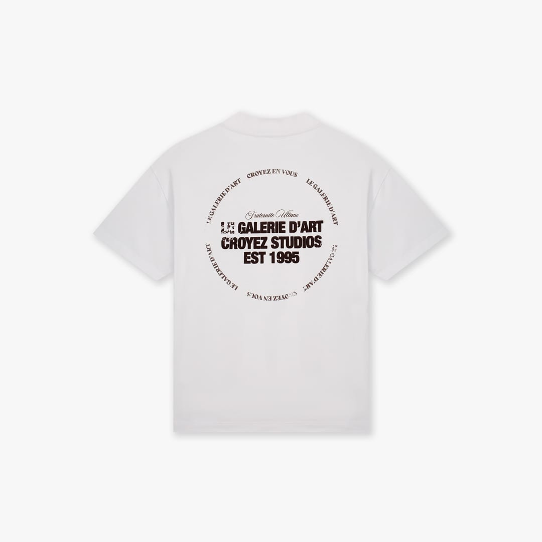 Croyez CRB45026009 t-shirt k/m heren wit