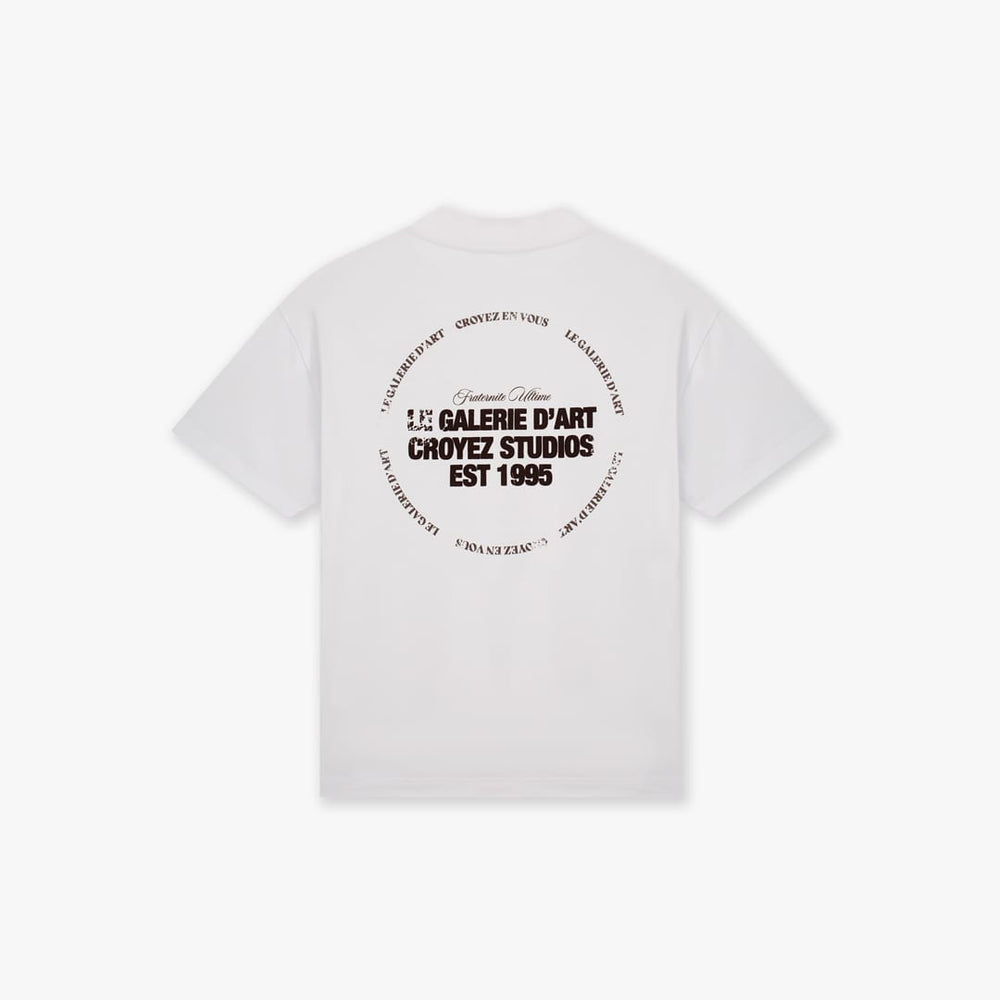 Croyez CRB45026009 t-shirt k/m heren wit