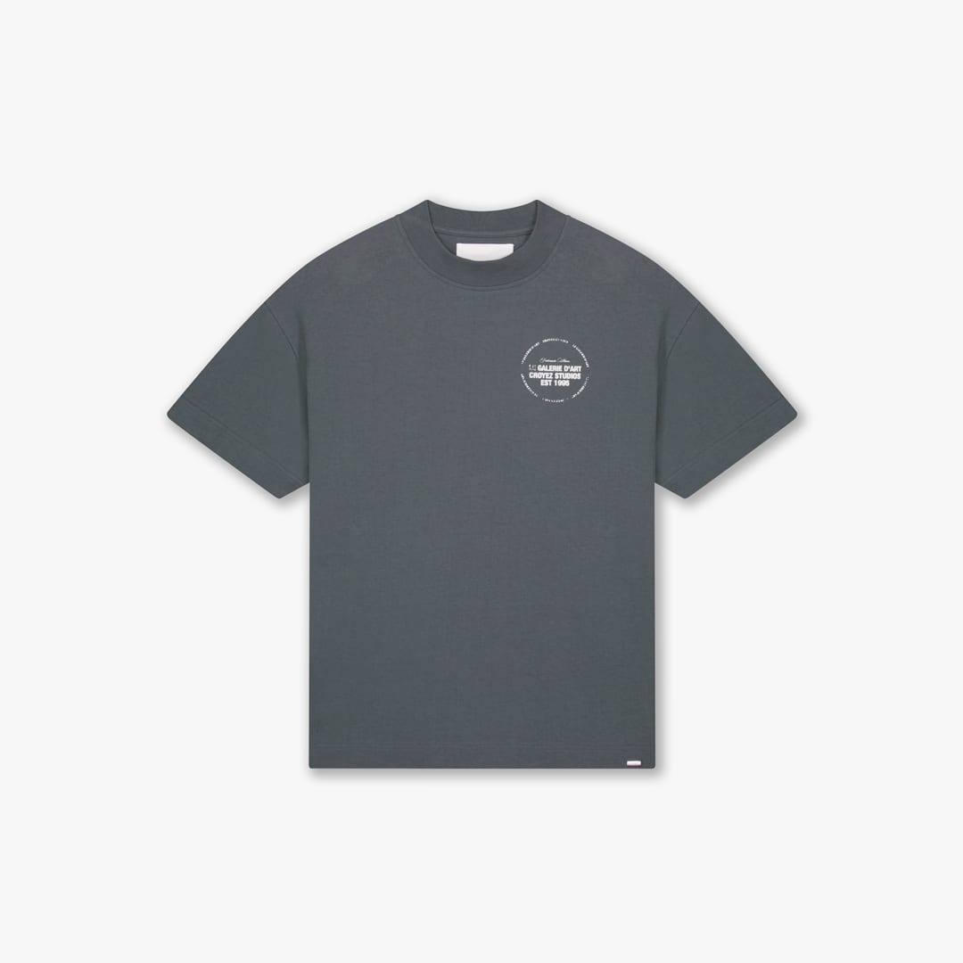 Croyez CRB45026009 t-shirt k/m heren antraciet