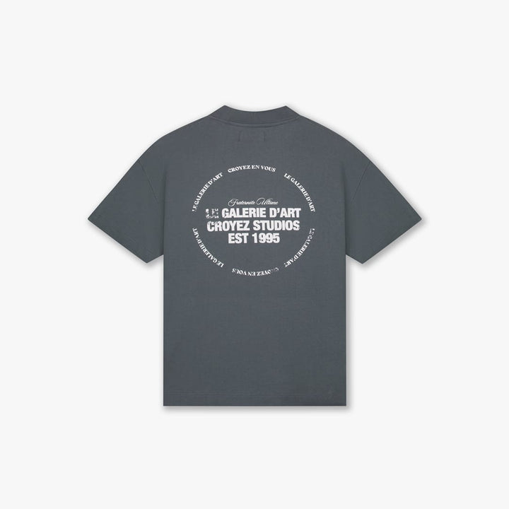 Croyez CRB45026009 t-shirt k/m heren antraciet