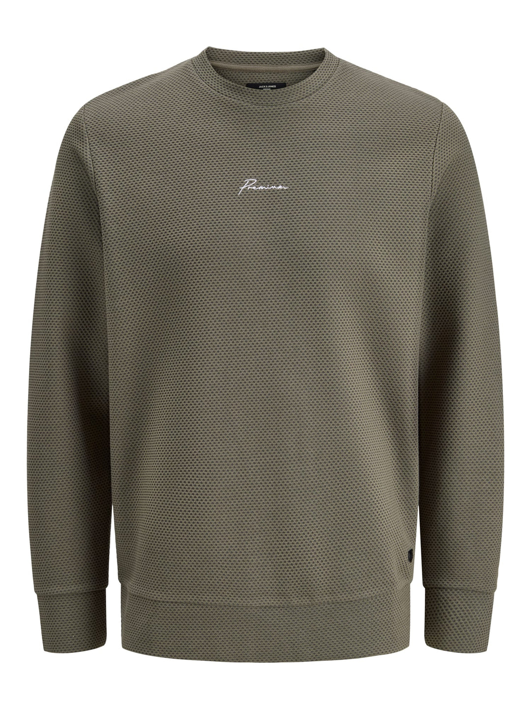 Jack &amp; Jones 12177126 BLAFRANCO sweater olijf – heren