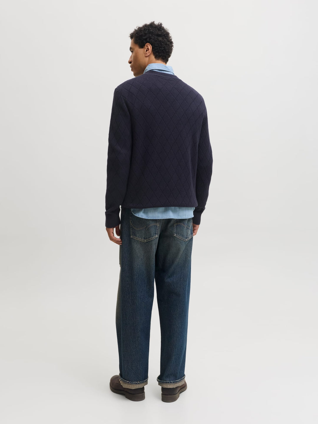 Jack & Jones Blacole trui heren – navy