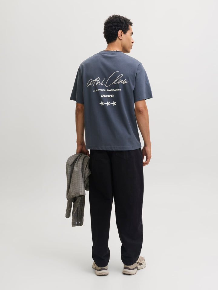Jack &amp; Jones 12300239 CLUB T-shirt navy – heren