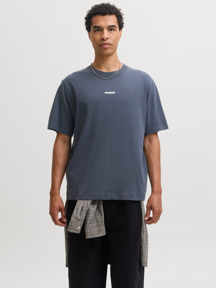 Jack &amp; Jones 12300239 CLUB T-shirt navy – heren