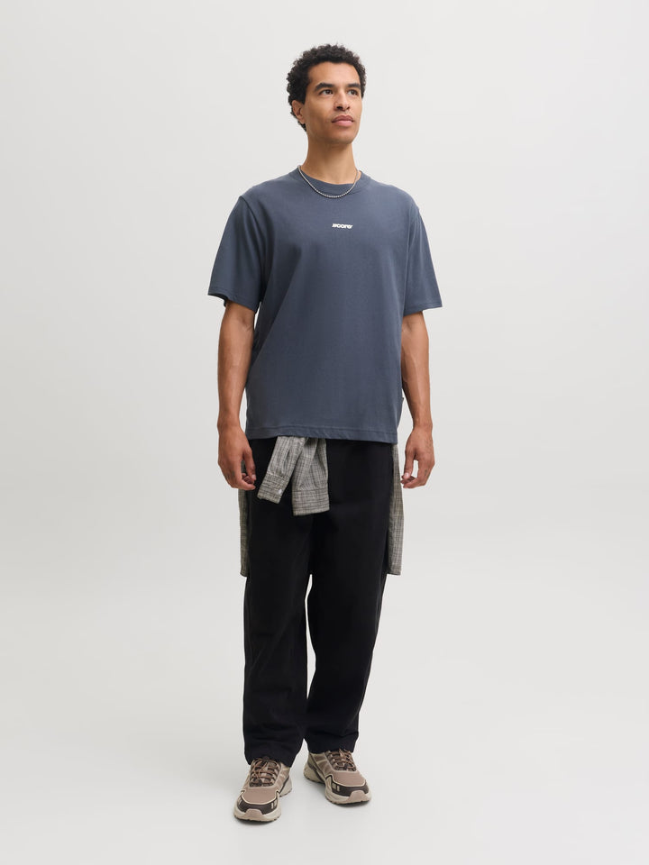 Jack &amp; Jones 12300239 CLUB T-shirt navy – heren
