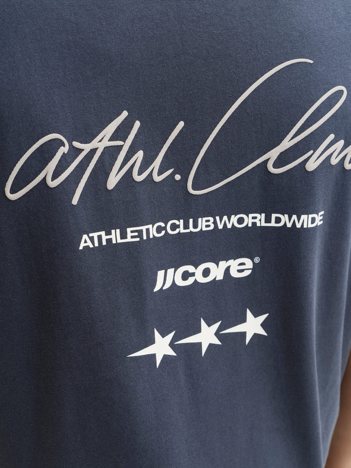 Jack &amp; Jones 12300239 CLUB T-shirt navy – heren