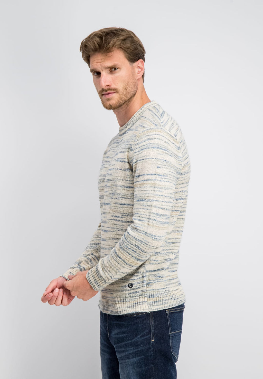 Gabbiano men 6167270 NIKO jack heren blue denim - Blauw Dessin