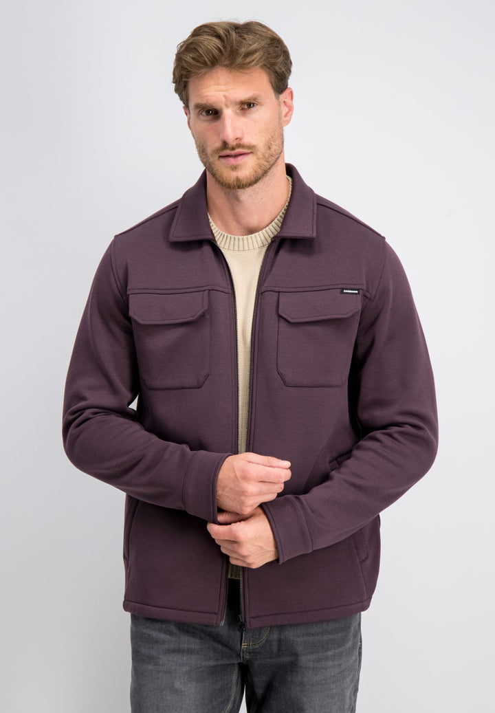 Gabbiano men 4267422 EASON overhemd l/m steenrood – heren - Bordeaux