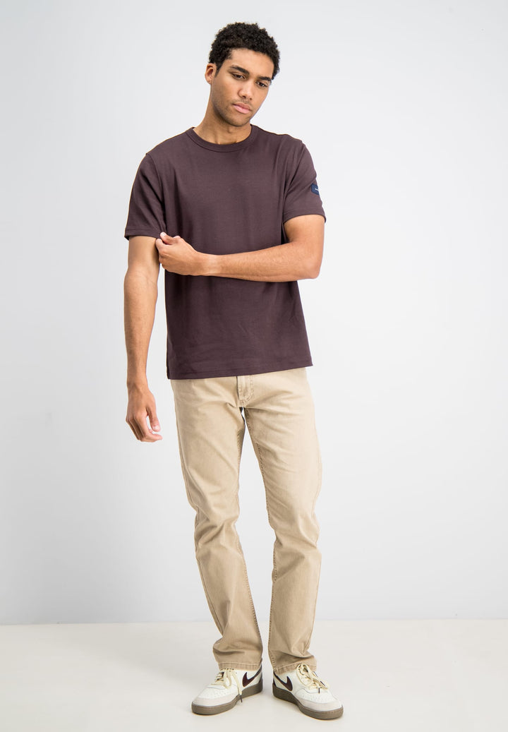 Gabbiano men 1567127 BLAZE t-shirt bordeaux – heren