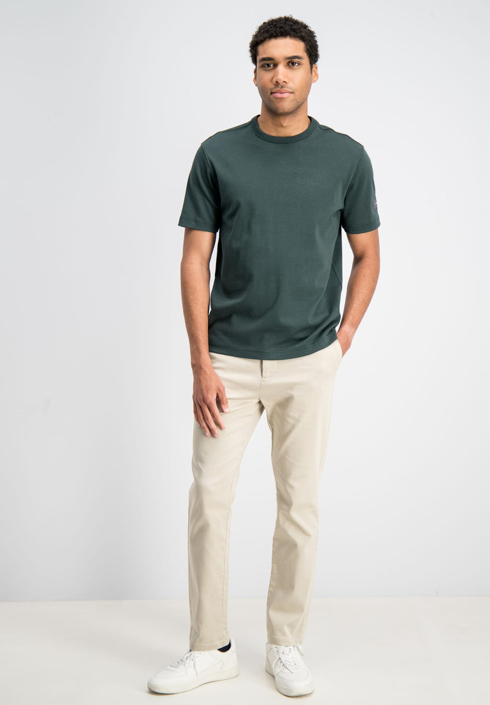 Gabbiano men 1567127 BLAZE t-shirt donkergroen – heren