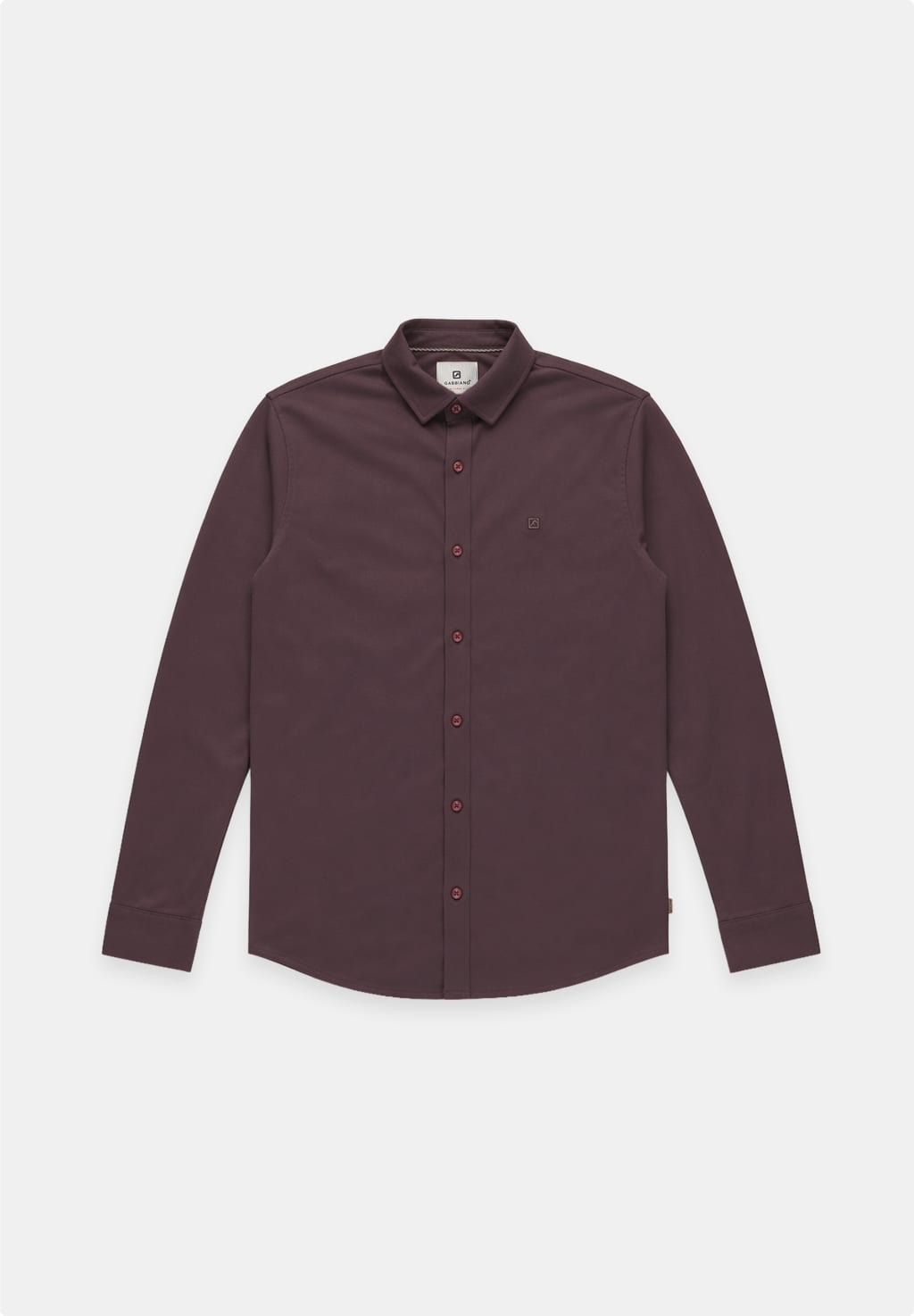 Gabbiano men 3367340 TONE-S overhemd l/m bordeaux