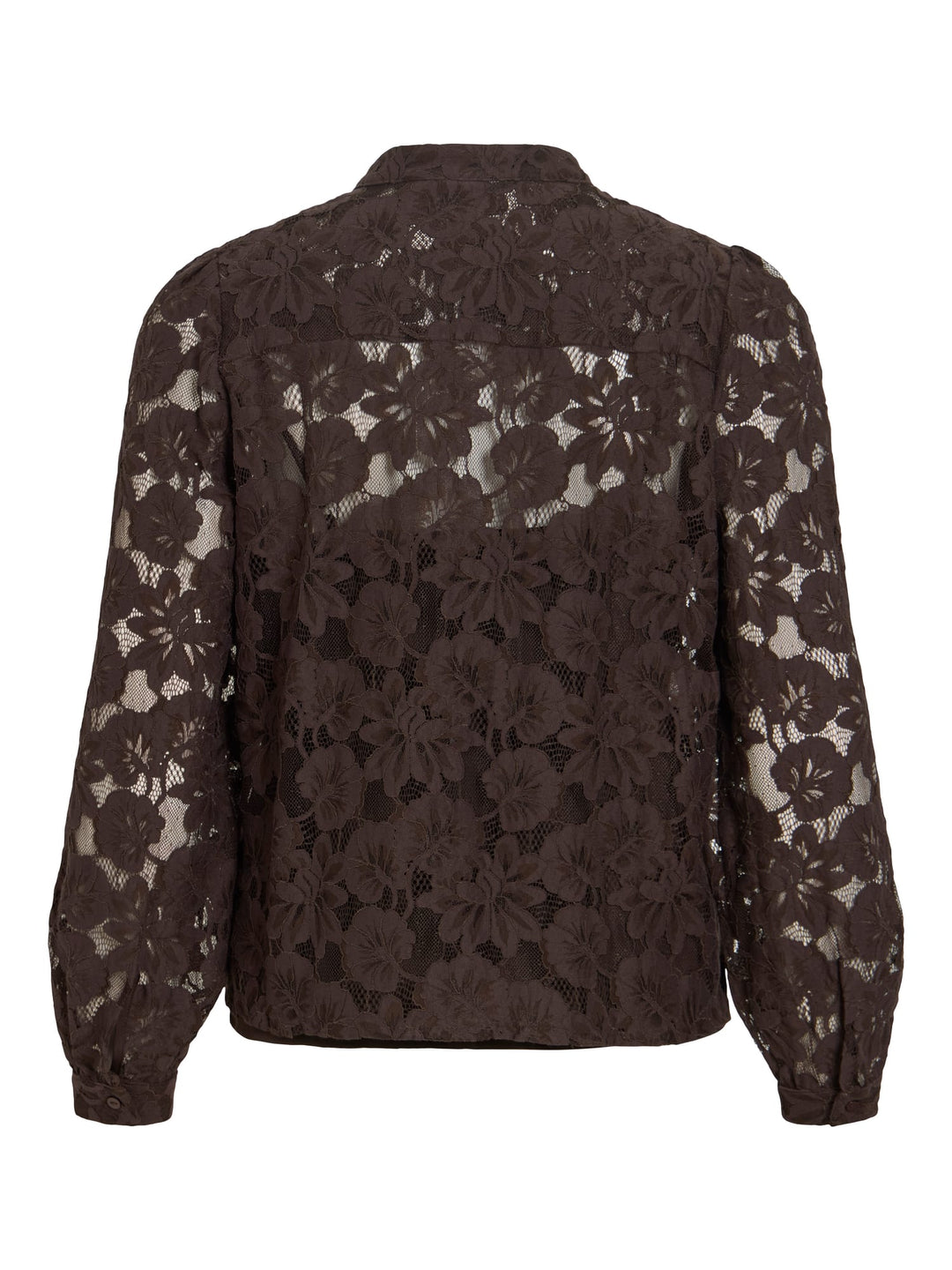 Vila 14121352 Sala blouse l/m dames bruin