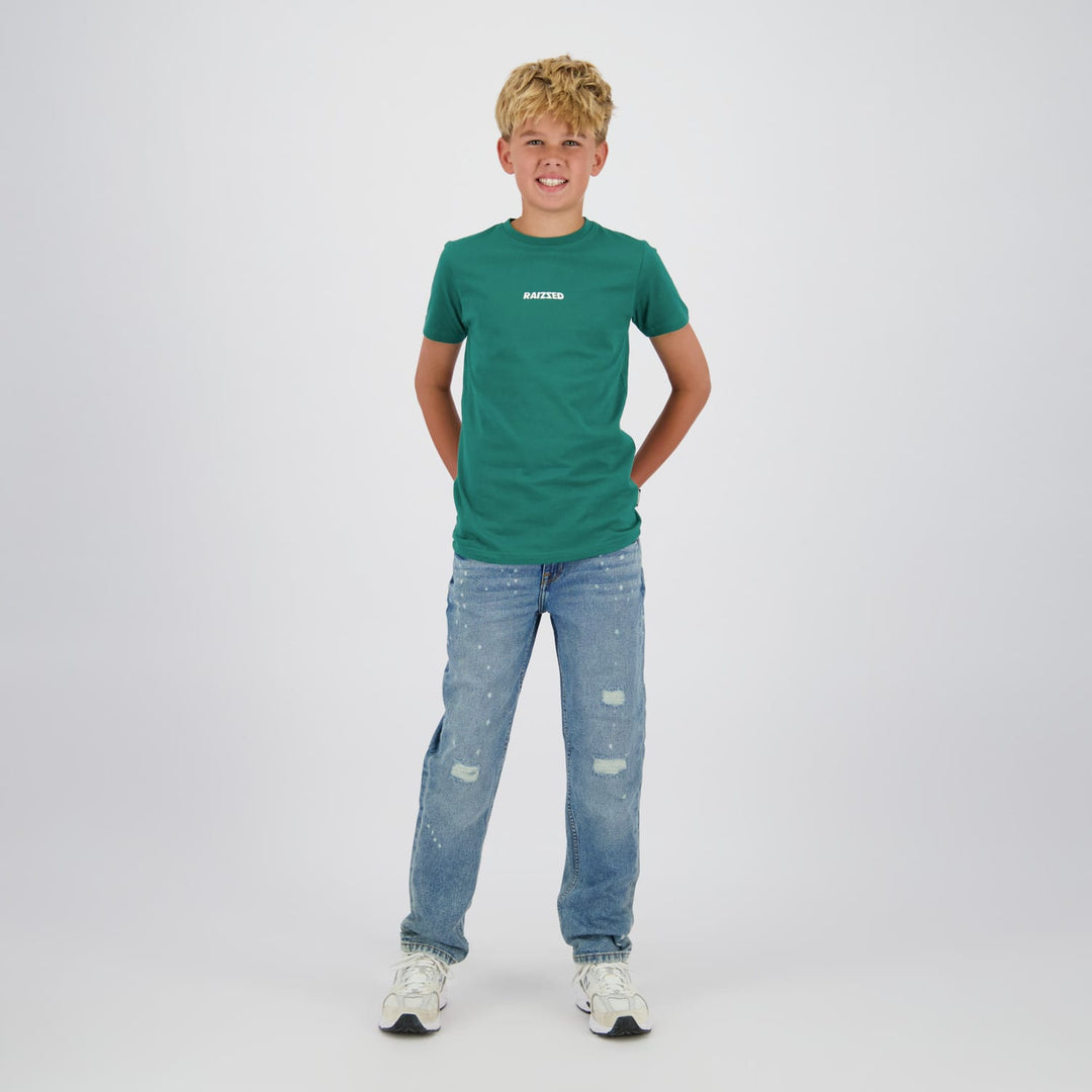 Raizzed R126KB300069 T-shirt Heasy groen – jongens