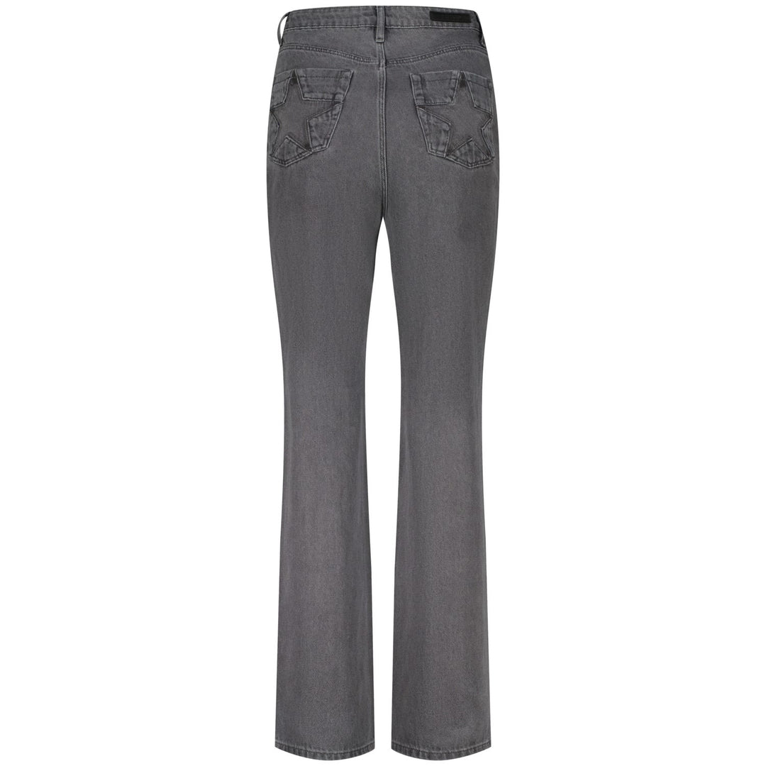 raizzed RD225AW420120 jeans regular-straight fit grey denim - L32