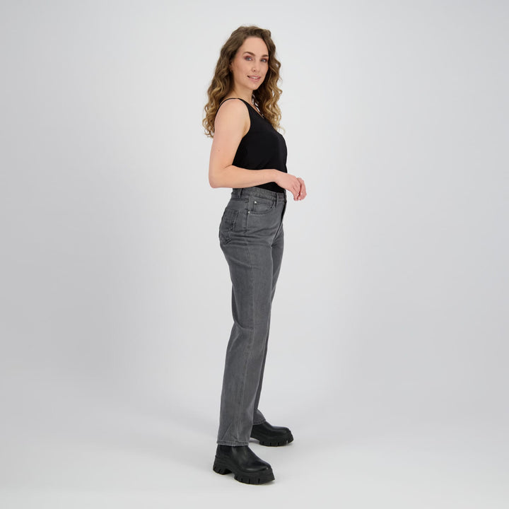 raizzed RD225AW420120 jeans regular-straight fit grey denim - L32