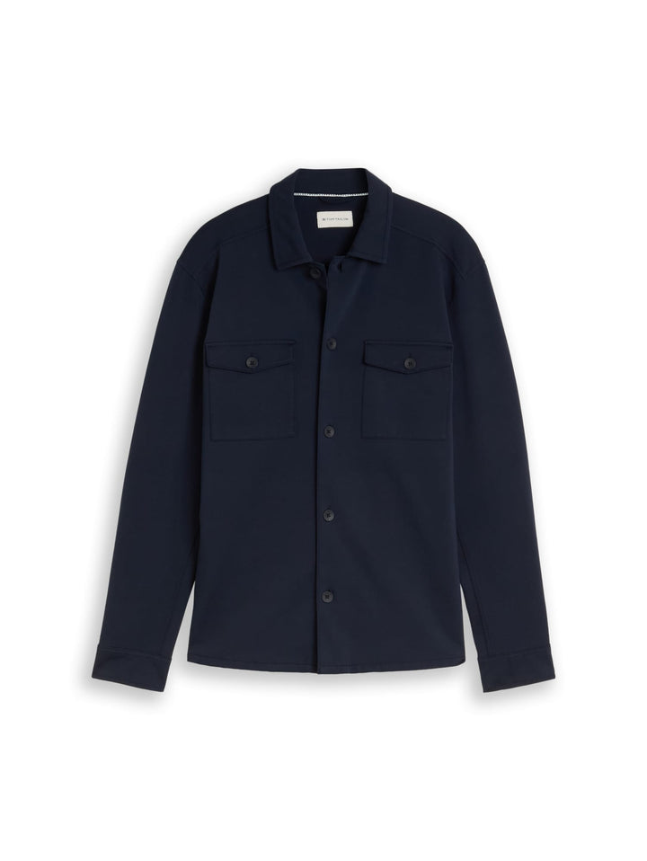 Tom Tailor 1052340 overhemd l/m heren navy