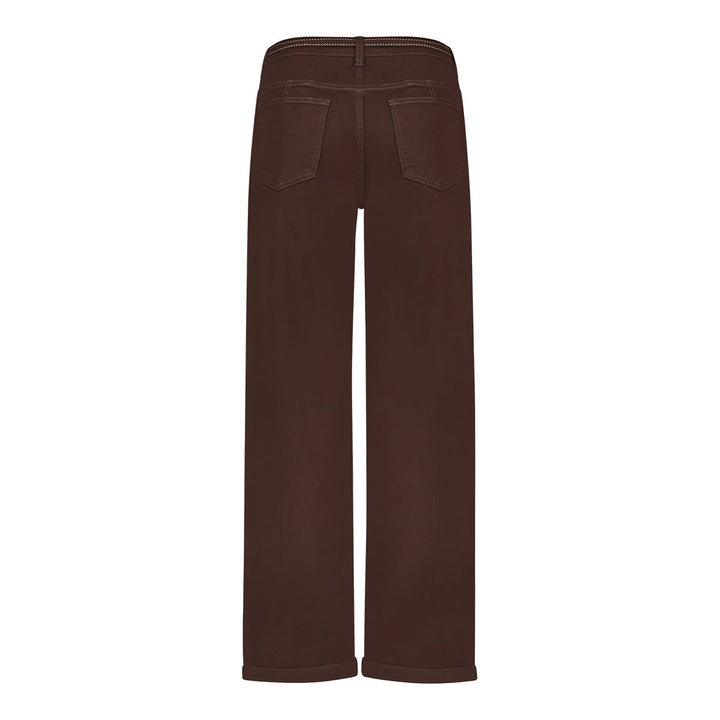 Geisha 61813-10 lange broek dames bruin