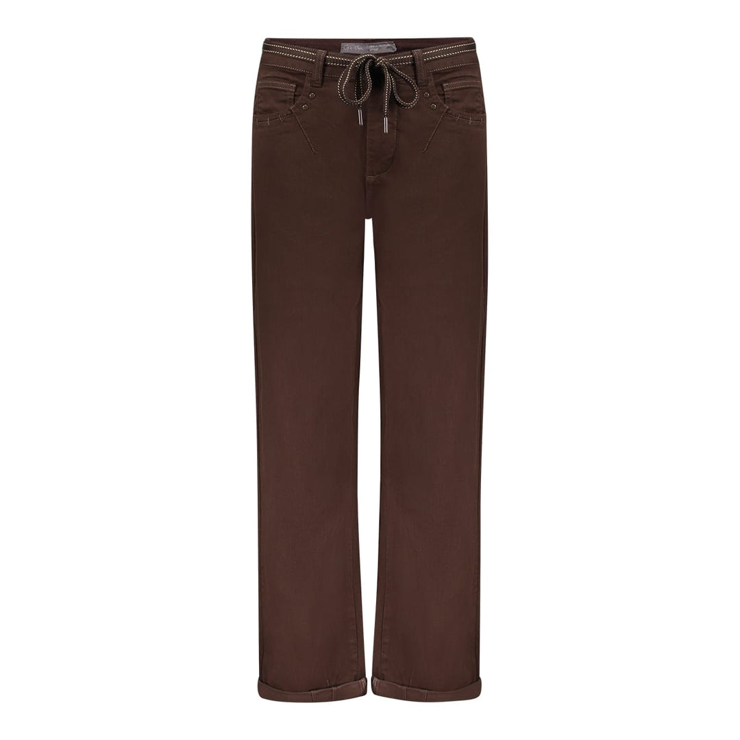 Geisha 61813-10 lange broek dames bruin