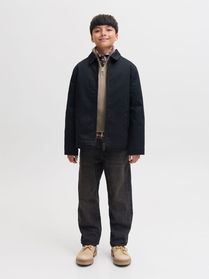 Jack &amp; Jones 12269288 Blamilano trui jongens licht bruin