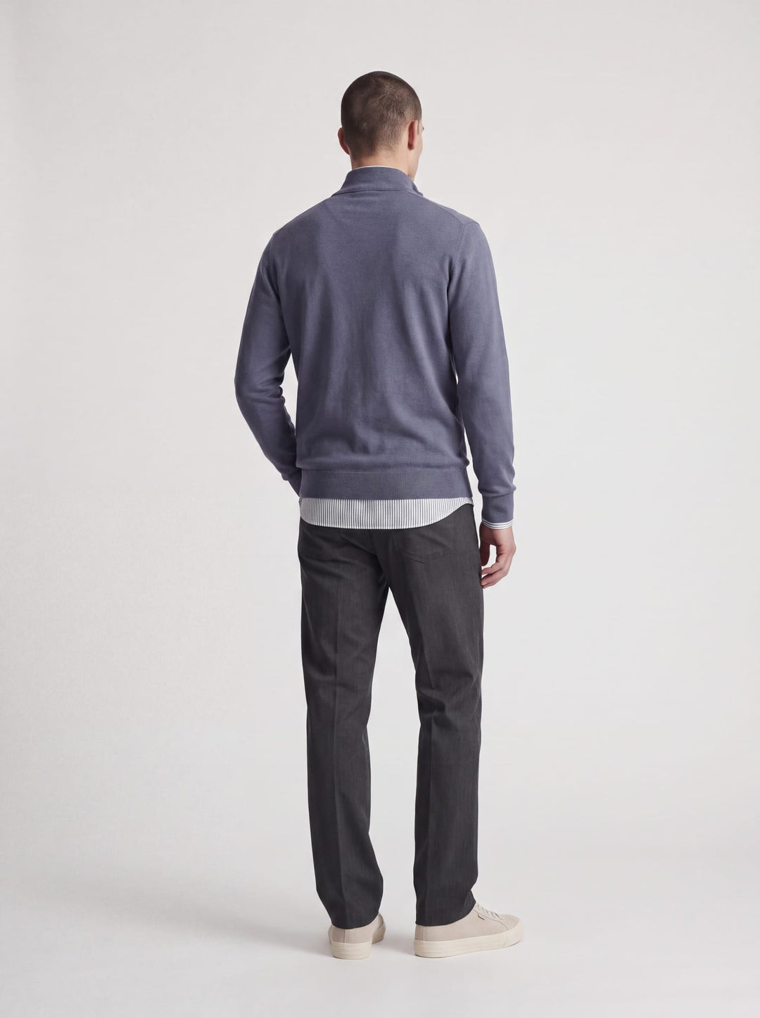 Jack &amp; Jones 12189339 Emil trui grijs – heren