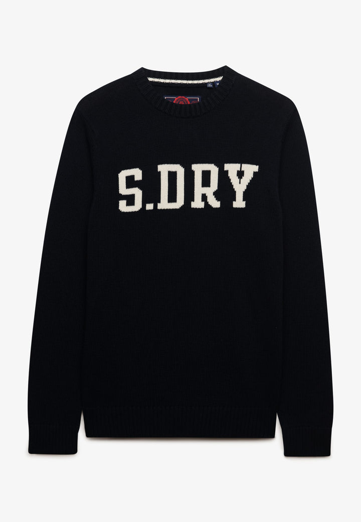 Superdry M6110798A trui heren navy