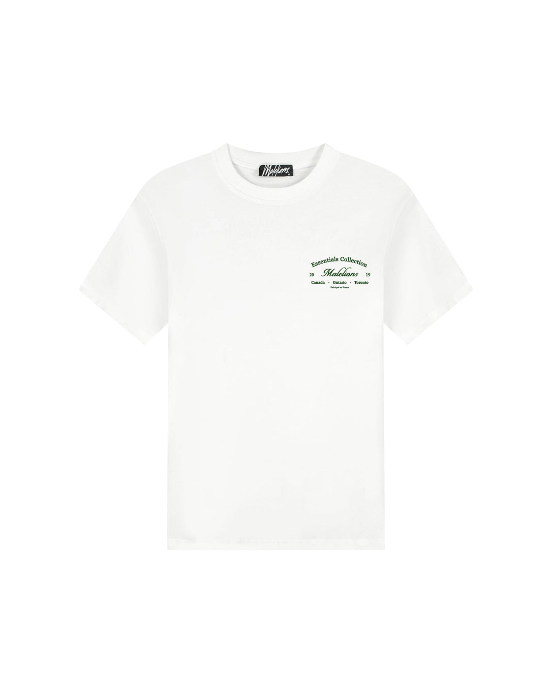 Malelions men MMA50026049 T-shirt wit dessin – heren
