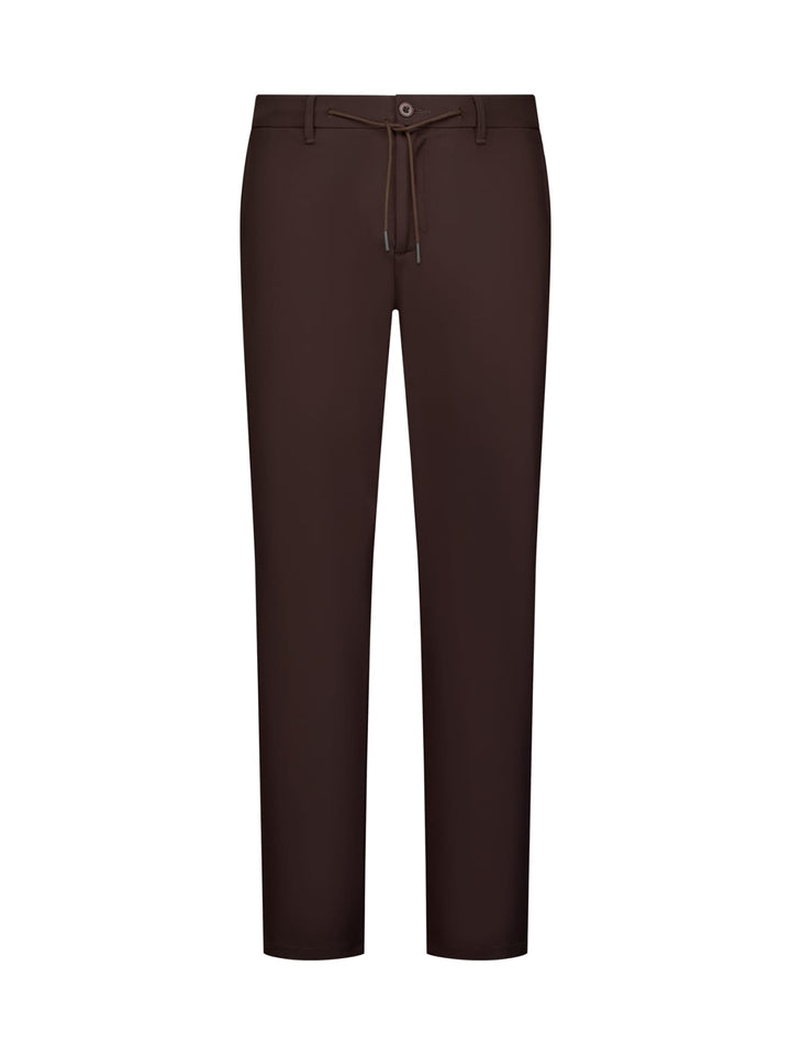 No Excess N705016 lange broek heren bruin dessin - L32