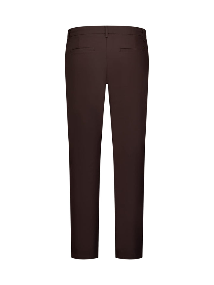 No Excess N705016 lange broek heren bruin dessin - L32