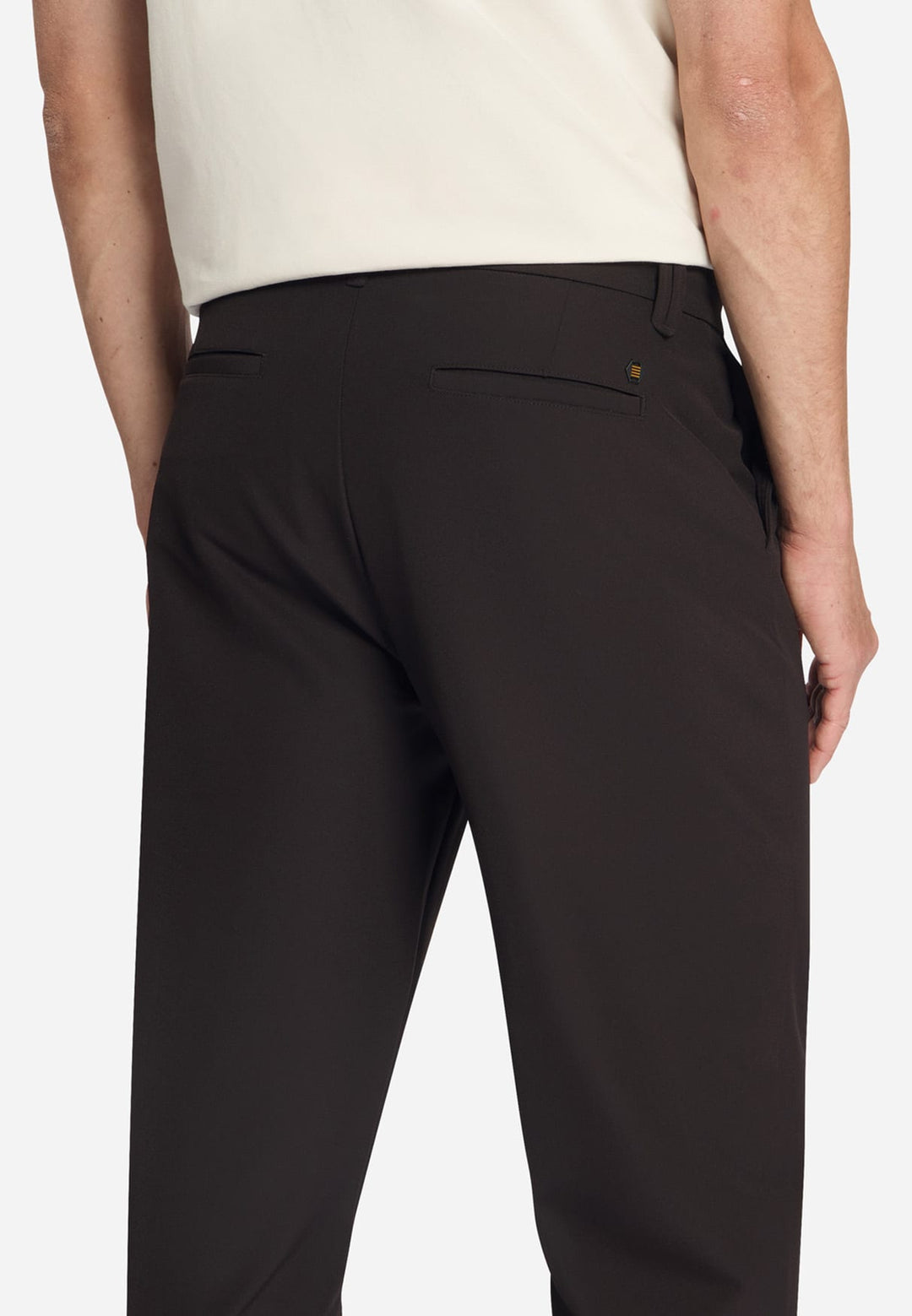 No excess N705016 lange broek heren bruin dessin - L34