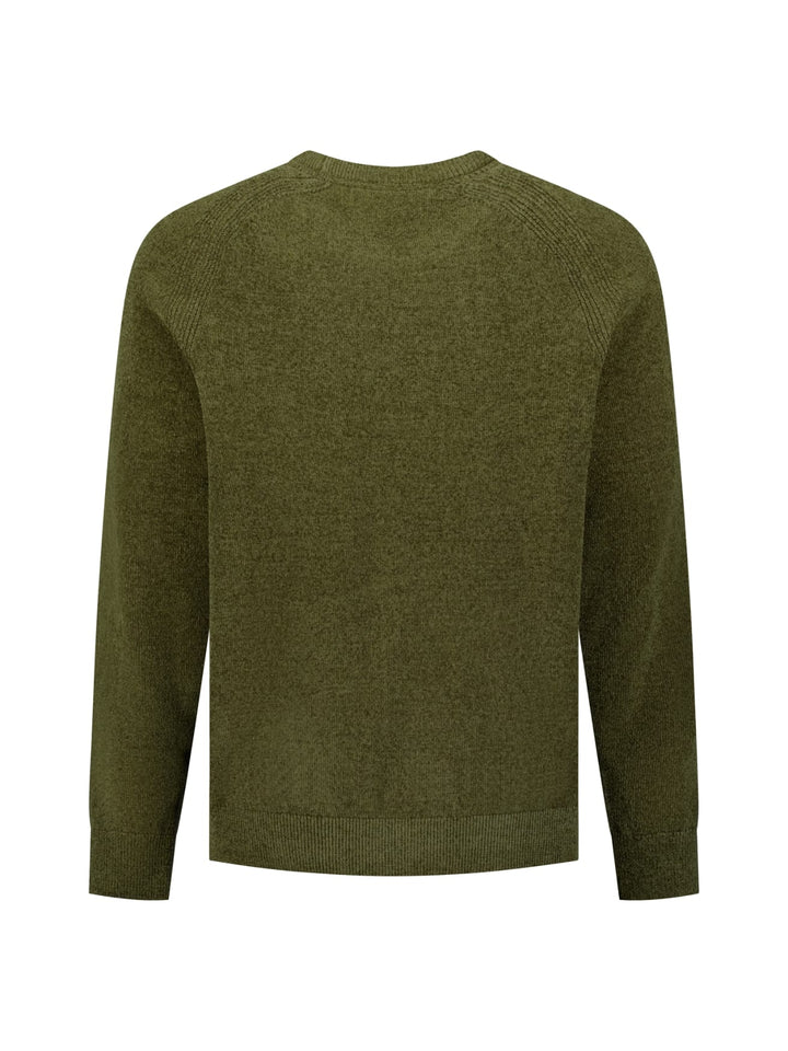 No excess 33210850SN trui heren olijf