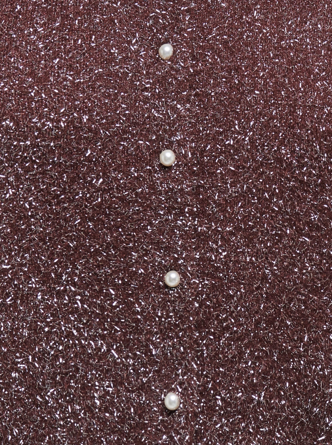 Jacqueline de Yong 15382915 nadine vest gebreid bruin dessin